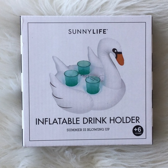 Other - Swan Inflatable Drink Holder {Pool}